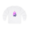 Long Sleeve Tee — Gradient Knot Logo & 'Resilient Strong Determined' Back - S & M Design Studios