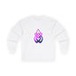 Long Sleeve Tee — Gradient Knot Logo & 'Resilient Strong Determined' Back - S & M Design Studios