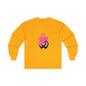 Long Sleeve Tee — Gradient Knot Logo & 'Resilient Strong Determined' Back - S & M Design Studios