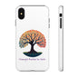Phone Case — "Strength Rooted In Faith" Tree of Life Christian Phone Case - S & M Design Studios