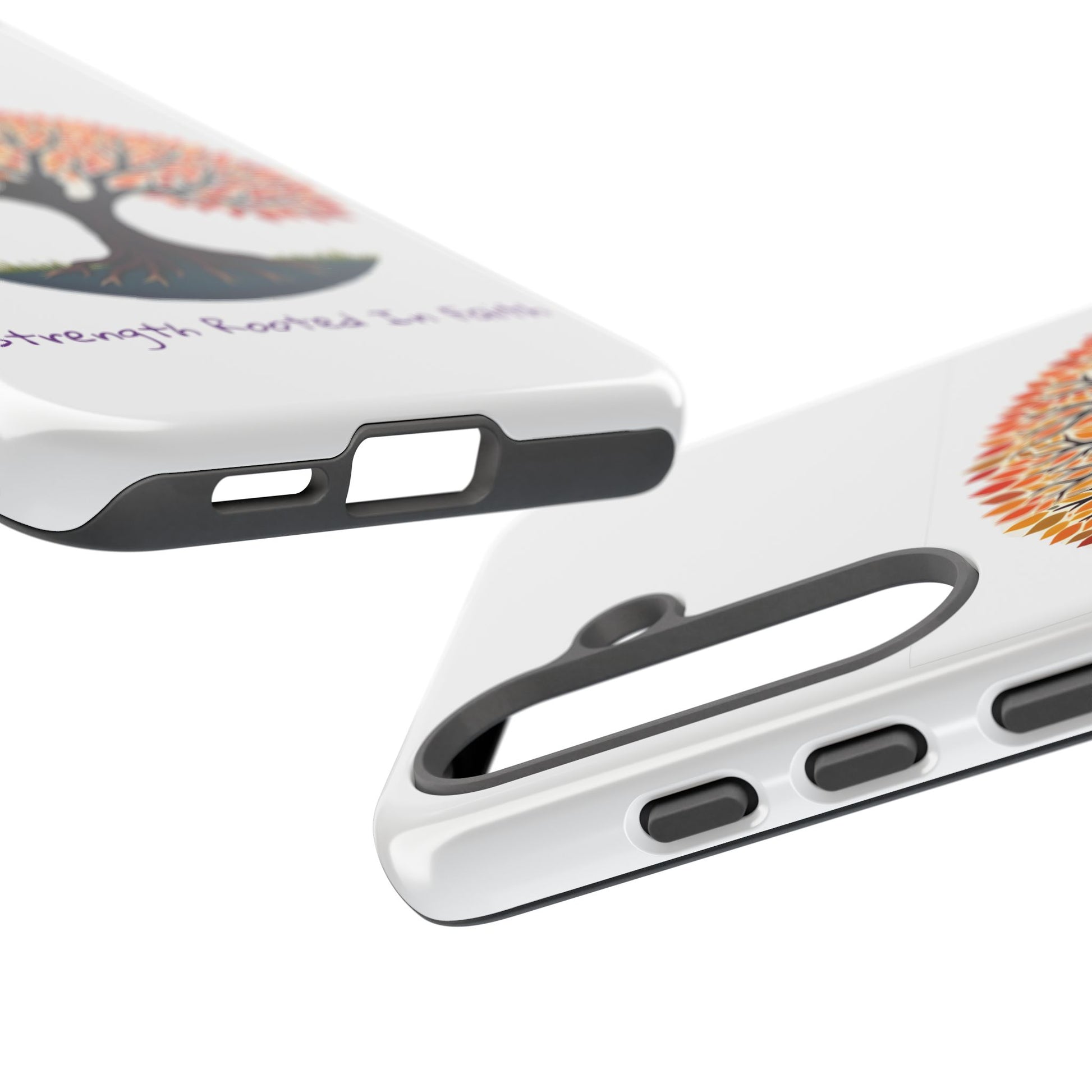 Phone Case — "Strength Rooted In Faith" Tree of Life Christian Phone Case - S & M Design Studios