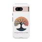 Phone Case — "Strength Rooted In Faith" Tree of Life Christian Phone Case - S & M Design Studios