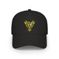 Phoenix Emblem Low Profile Baseball Cap — Yellow Tribal Phoenix Hat - S & M Design Studios