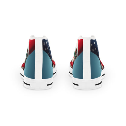 High Top Sneakers — USA & Mexico Flag Fusion Athletic Shoes - 
Bold Statement Shoes Built for Everyday Wear

Who's Your Neighbor Limeted Edition Shoes