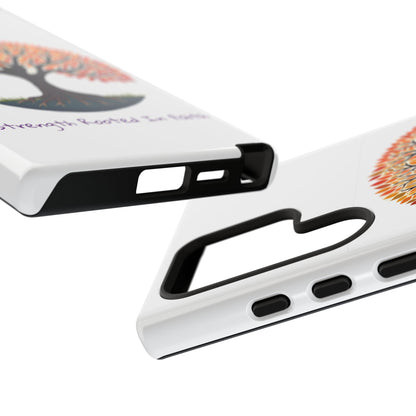 Phone Case — "Strength Rooted In Faith" Tree of Life Christian Phone Case - S & M Design Studios