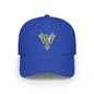 Phoenix Emblem Low Profile Baseball Cap — Yellow Tribal Phoenix Hat - S & M Design Studios