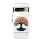 Phone Case — "Strength Rooted In Faith" Tree of Life Christian Phone Case - S & M Design Studios