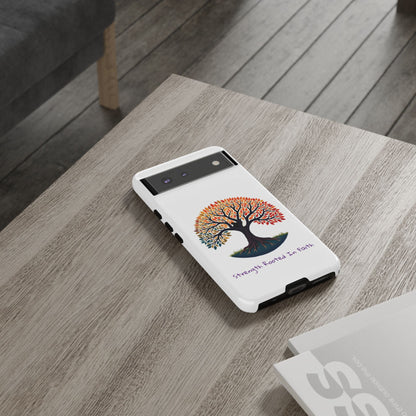 Phone Case — "Strength Rooted In Faith" Tree of Life Christian Phone Case - S & M Design Studios