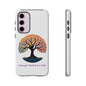 Phone Case — "Strength Rooted In Faith" Tree of Life Christian Phone Case - S & M Design Studios