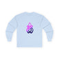Long Sleeve Tee — Gradient Knot Logo & 'Resilient Strong Determined' Back - S & M Design Studios