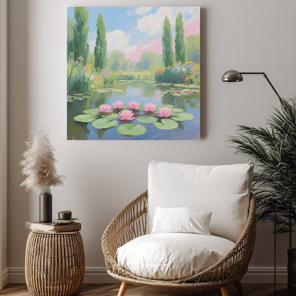 Water Lily Wall Art