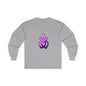 Long Sleeve Tee — Gradient Knot Logo & 'Resilient Strong Determined' Back - S & M Design Studios