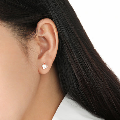 Pizza Melted Cheese Earrings- On Ear