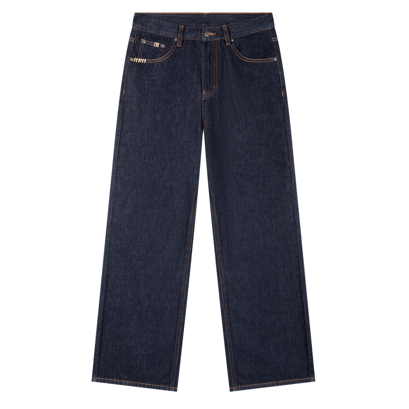 Heavyweight Straight Leg Denim Jeans ODMPOD