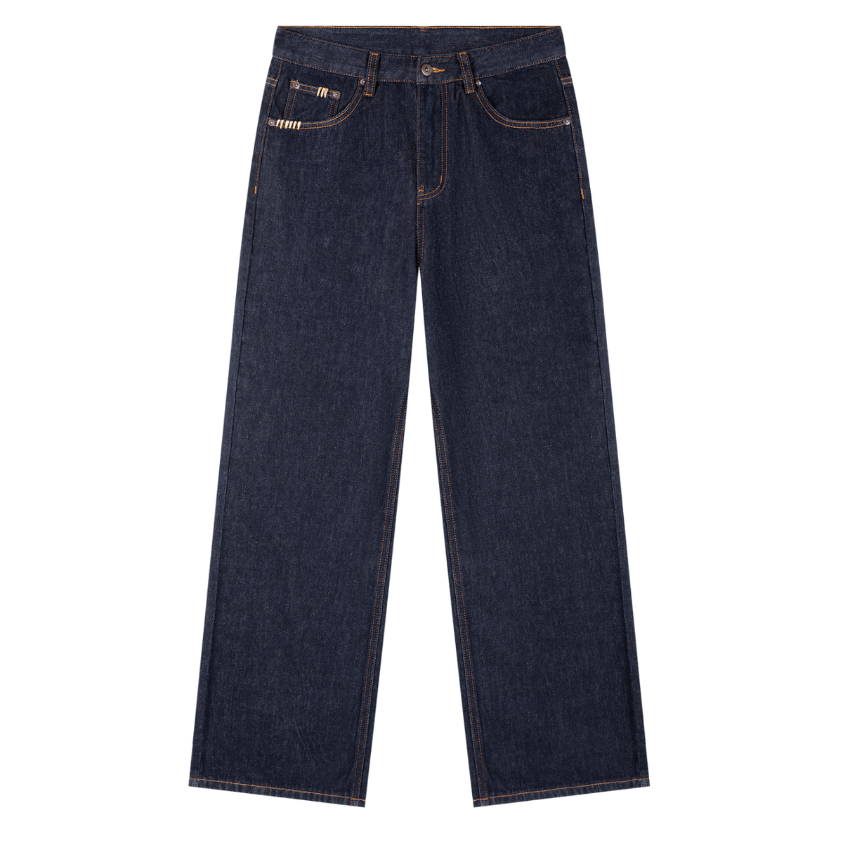 Heavyweight Straight Leg Denim Jeans ODMPOD