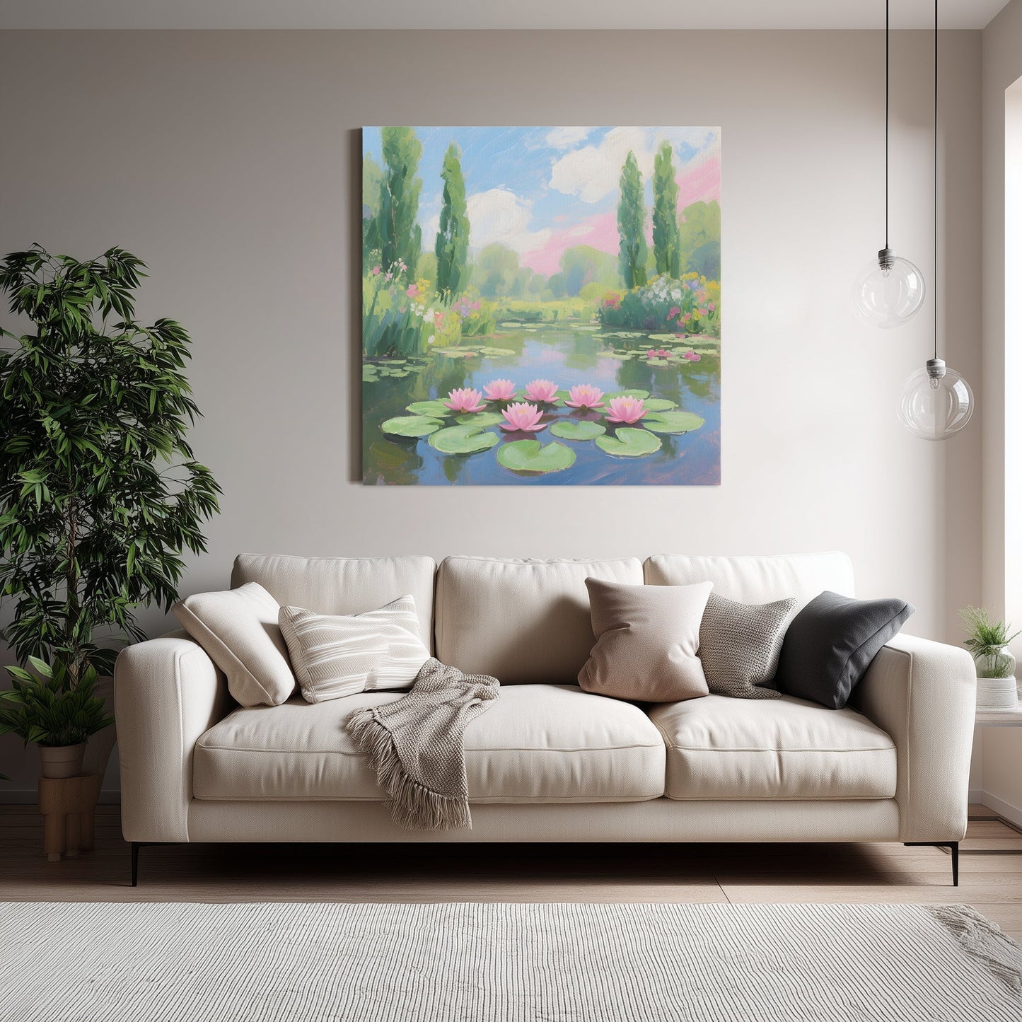 Water Lily Wall Art