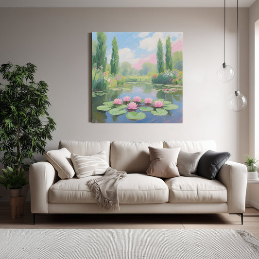 Water Lily Wall Art
