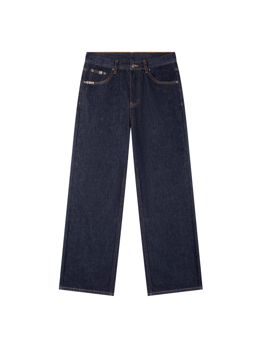Heavyweight Straight Leg Denim Jeans ODMPOD