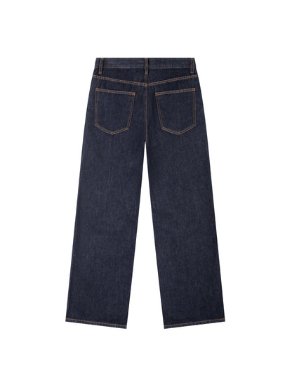 Heavyweight Straight Leg Denim Jeans ODMPOD
