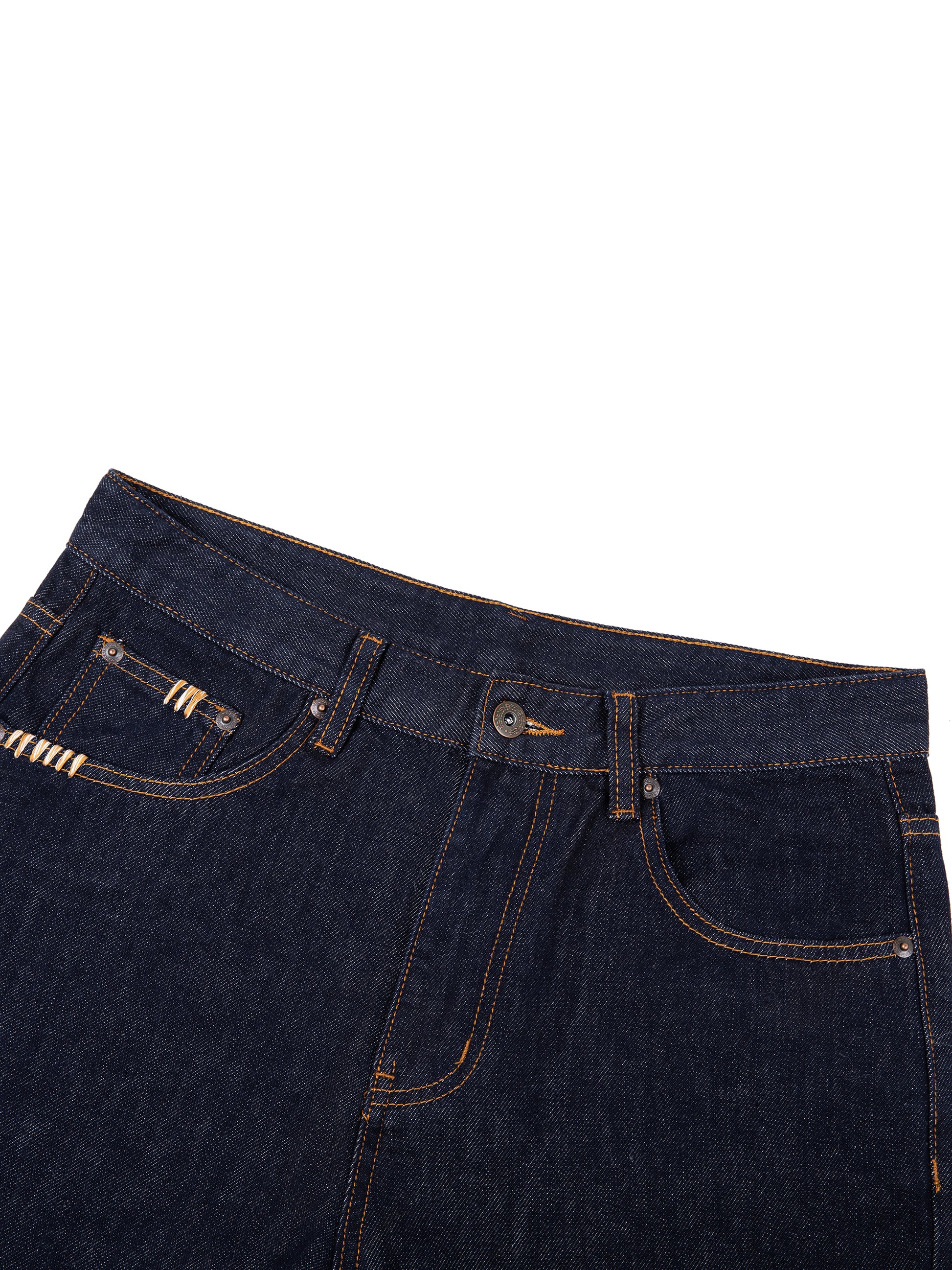 Heavyweight Straight Leg Denim Jeans ODMPOD